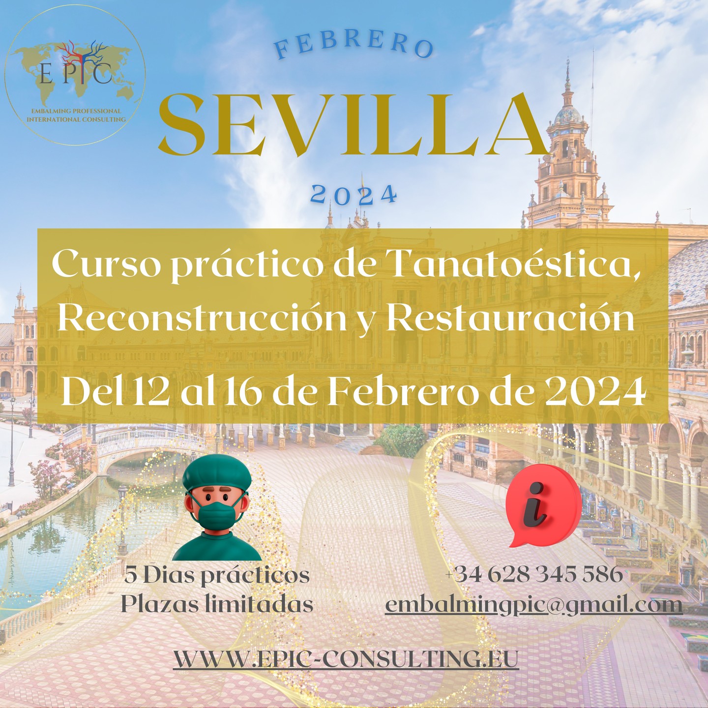 Practical Course in Thanatology, Reconstruction sevilla